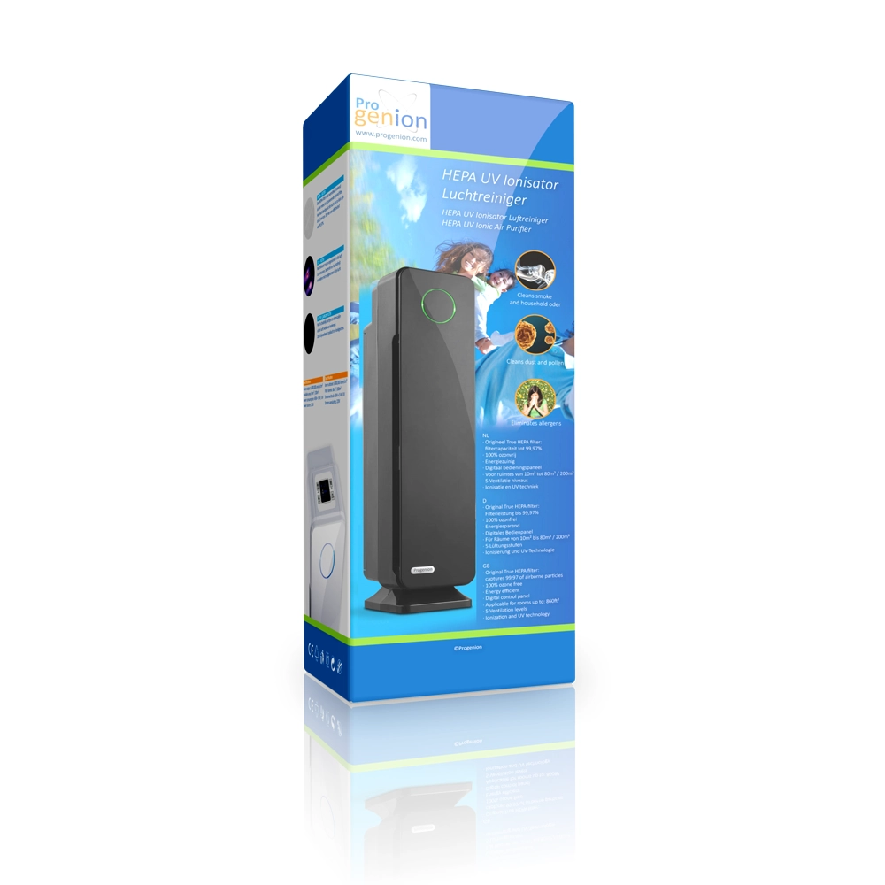 Luchtreiniger PR-950S-UV in verpakking Luchtreiniger PR-950S-UV in verpakking